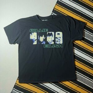 Billie Eilish Black Graphic T-Shirt